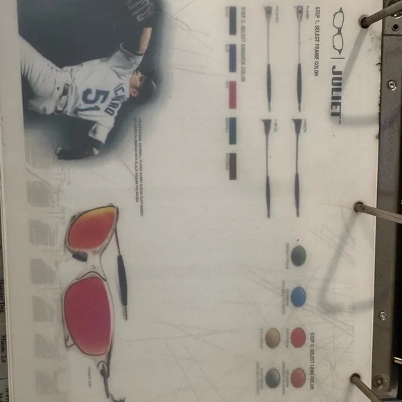 Oakley Eyewear Customization Guide/ Retail book Rare. The only book of this year